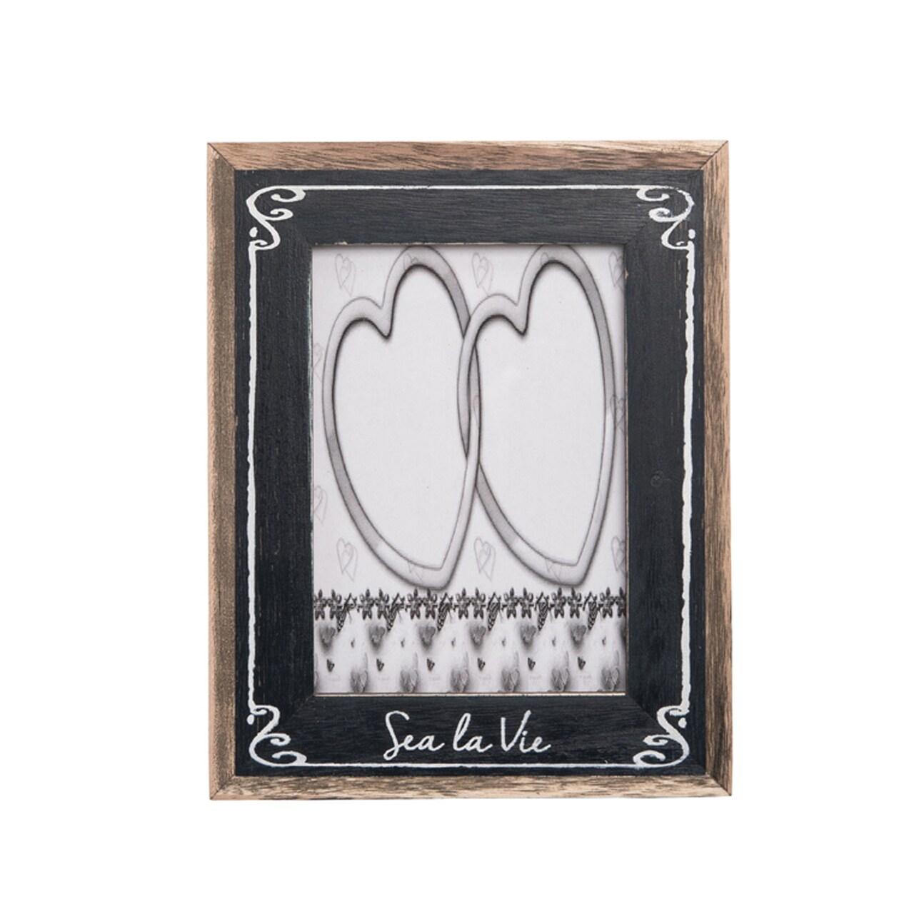 Sea La Vie Blue Photo Frame Picture Holder For Wall Shelf Or Tabletop Decor Decoration 0.125" x 7" x 5"